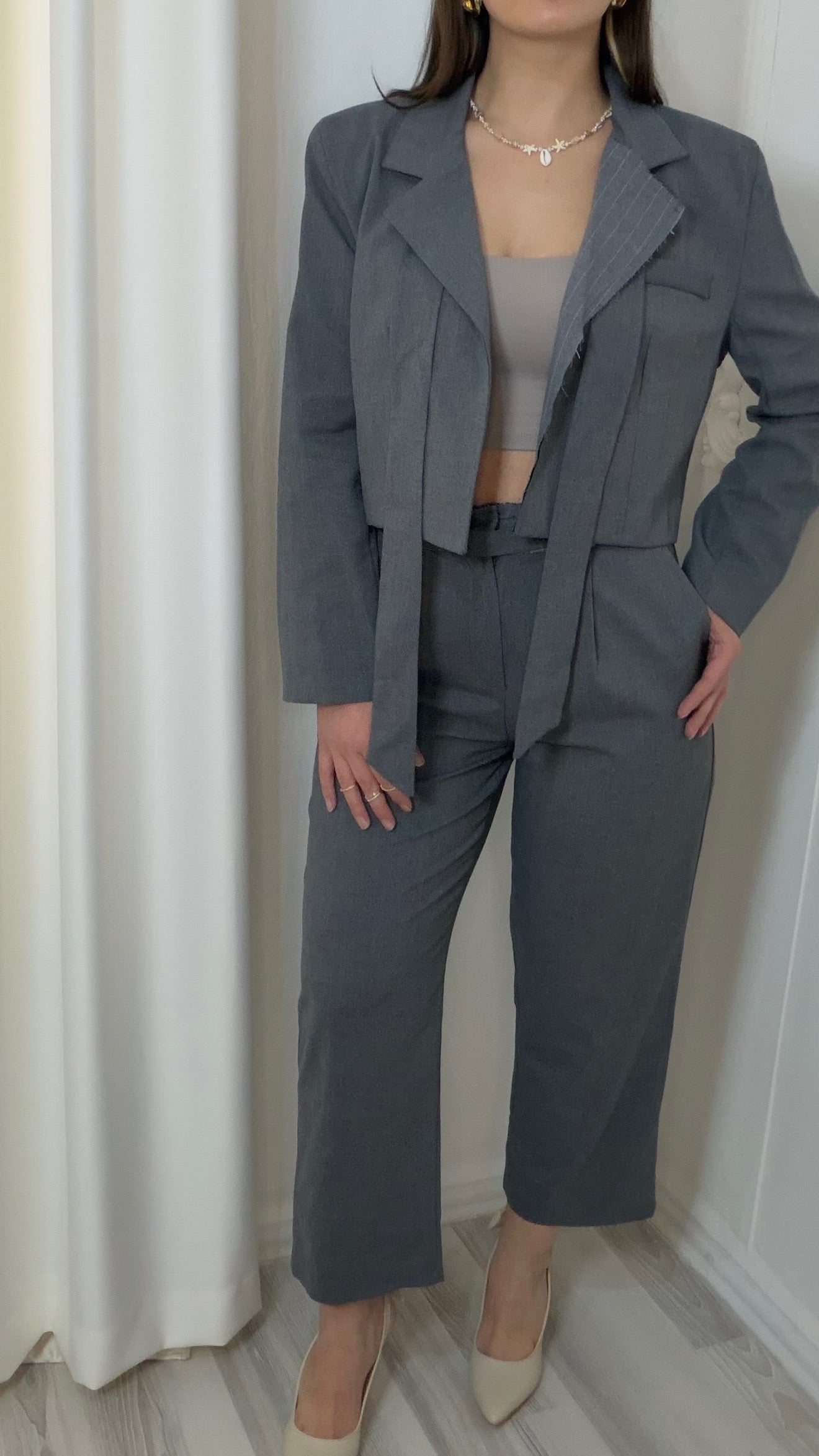 PİS DİKİŞ DETAYLI TAKIM