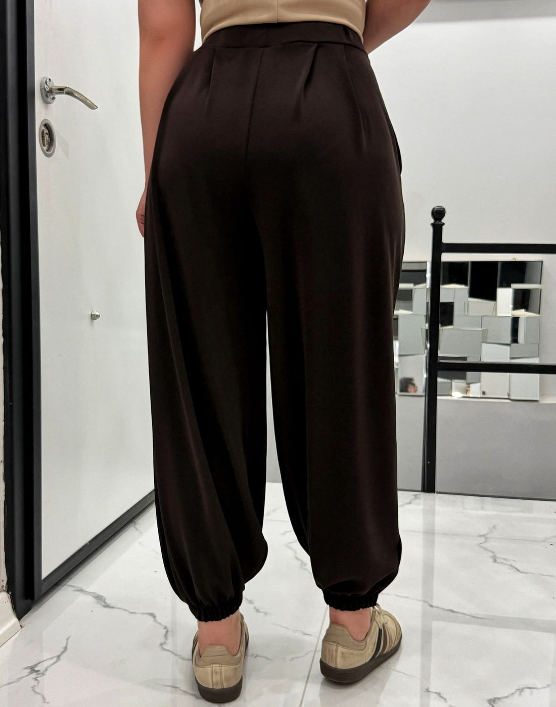 FULL LİKRALI ŞALVAR PANTOLON