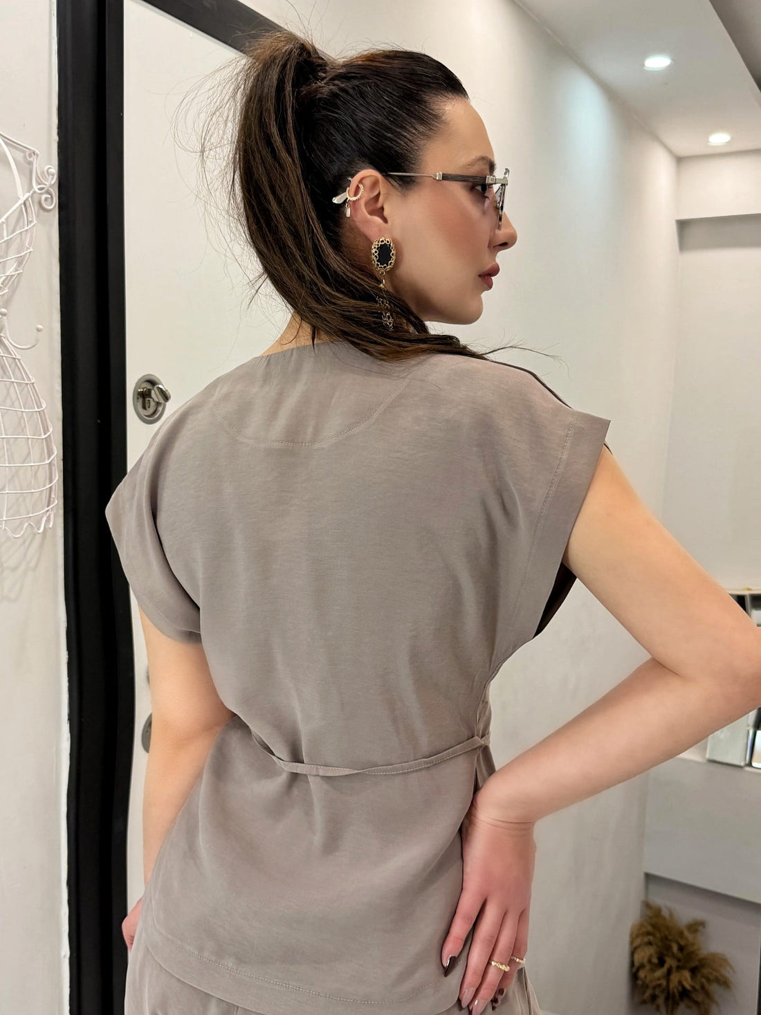 VİZON GOLD DÜĞMELİ TAKIM