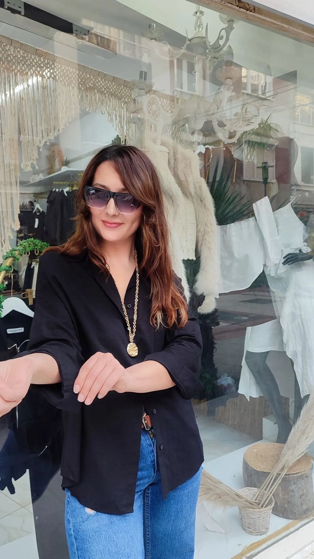 YAZLIK KETEN ŞIK VE RAHAT GÖMLEK