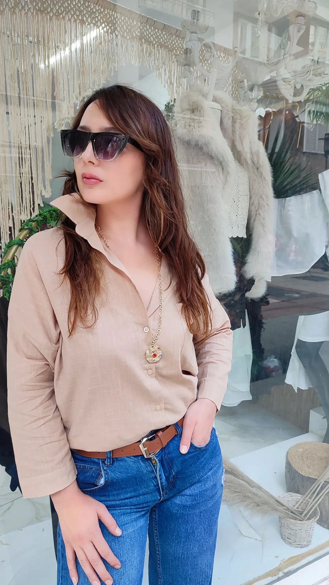 YAZLIK KETEN ŞIK VE RAHAT GÖMLEK