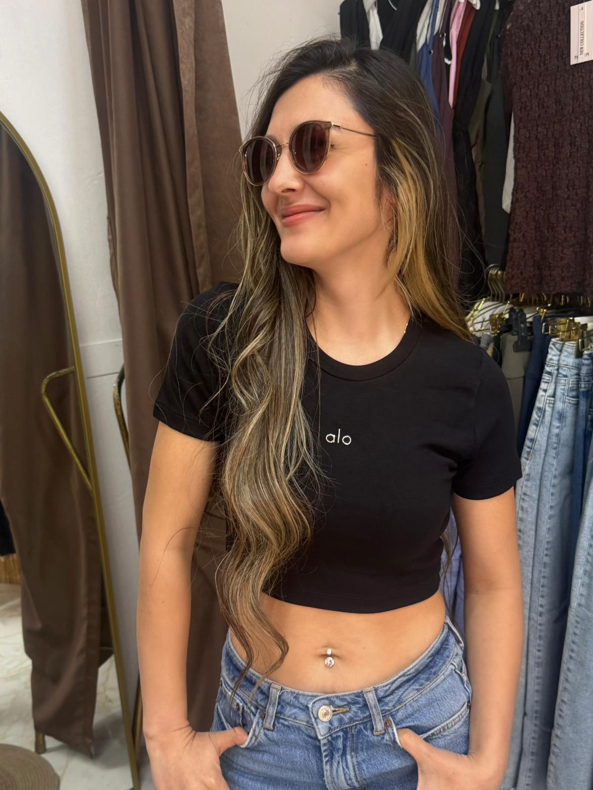 PAMUKLU PENYE ŞIK VE ESNEK CROP BLUZ