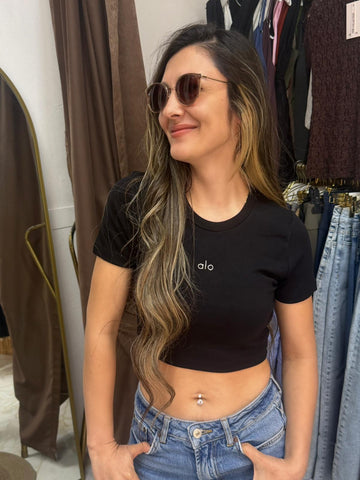 PAMUKLU PENYE ŞIK VE ESNEK CROP BLUZ