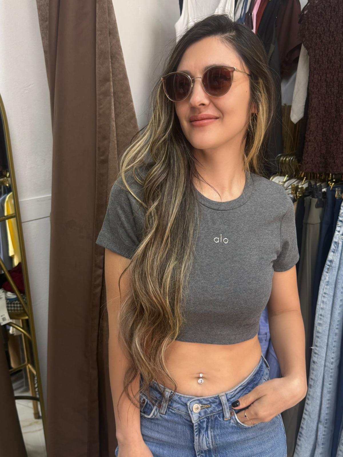 PAMUKLU PENYE ŞIK VE ESNEK CROP BLUZ