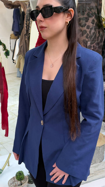 TOK KETEN ŞIK VE ZARİF BLAZER CEKET