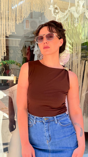 SANDY KUMAŞ VATKALI BLUZ